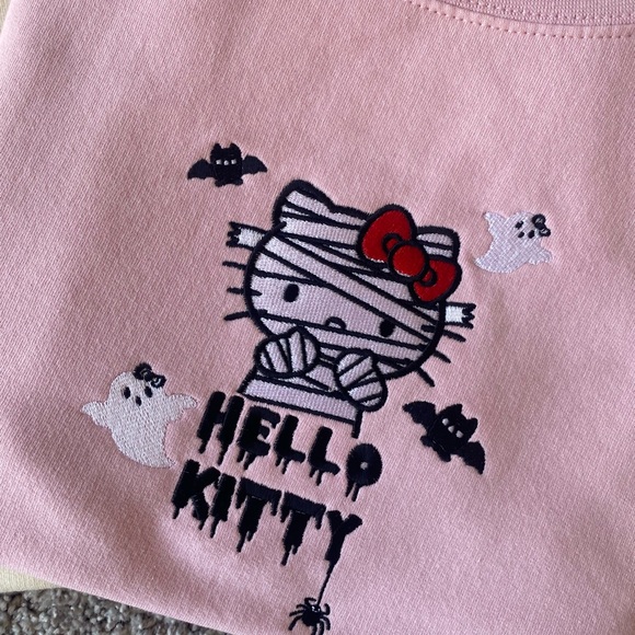 Hello Kitty Halloween Embroidered Crewnecks! - Picture 3 of 4